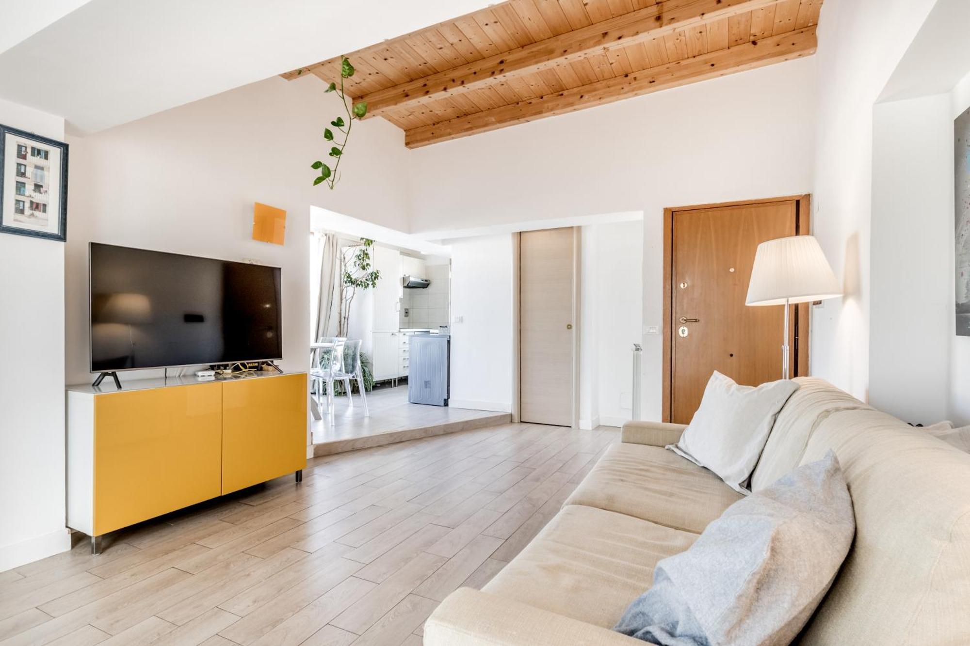 Ferienwohnung Attico Trilocale In Zona Farnesina Rom Exterior foto