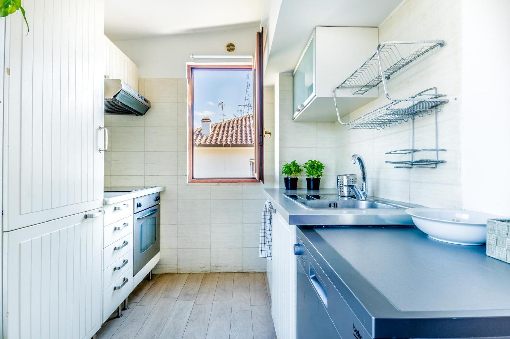 Ferienwohnung Attico Trilocale In Zona Farnesina Rom Exterior foto